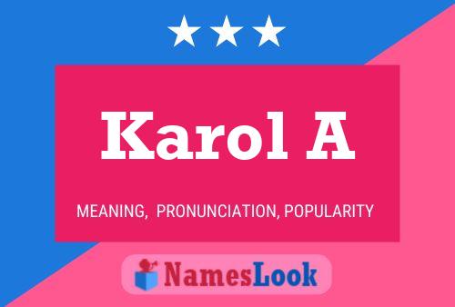 Karol A Naam Poster