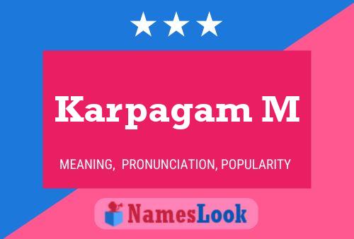 Karpagam M Naam Poster