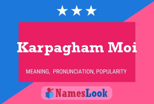 Karpagham Moi Naam Poster