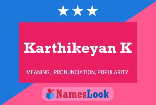 Karthikeyan K Naam Poster