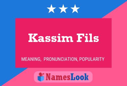 Kassim Fils Naam Poster