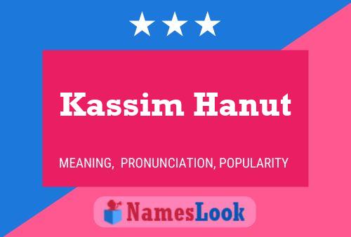 Kassim Hanut Naam Poster