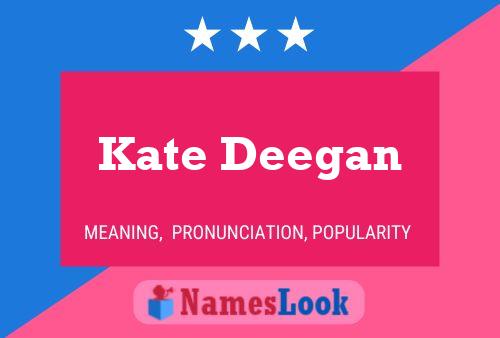 Kate Deegan Naam Poster