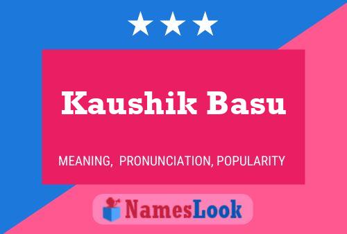 Kaushik Basu Naam Poster