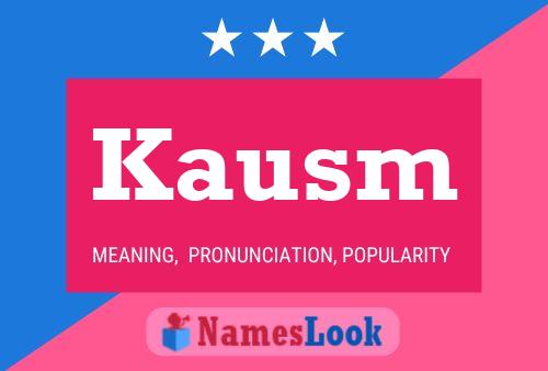 Kausm Naam Poster