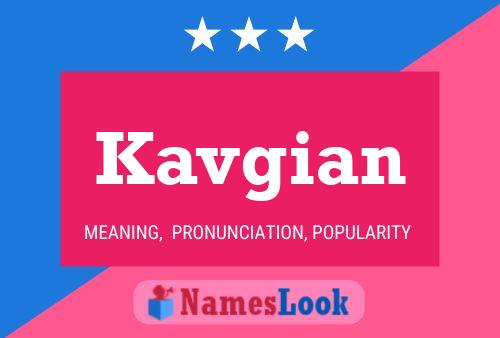 Kavgian Naam Poster