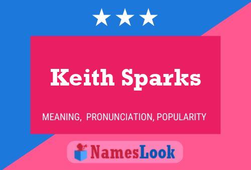 Keith Sparks Naam Poster