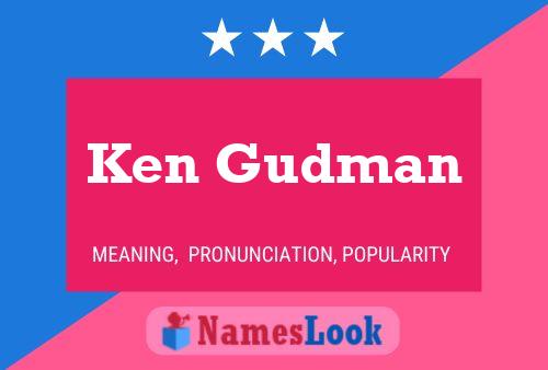 Ken Gudman Naam Poster