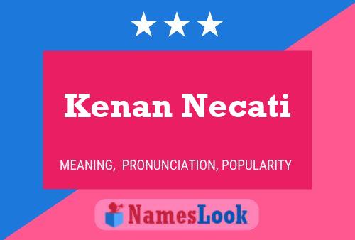 Kenan Necati Naam Poster