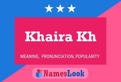 Khaira Kh Naam Poster