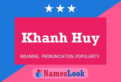 Khanh Huy Naam Poster