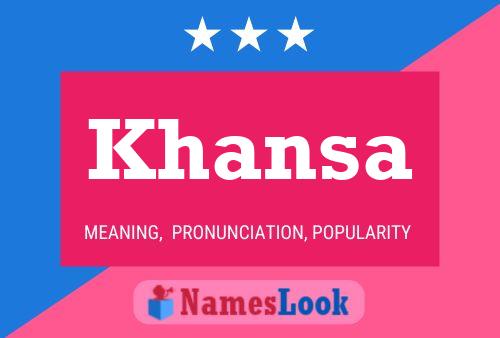 Khansa Naam Poster