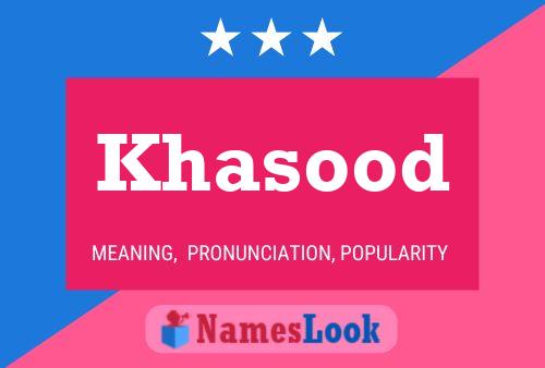 Khasood Naam Poster