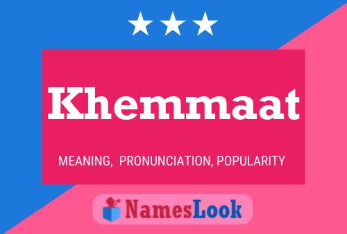 Khemmaat Naam Poster