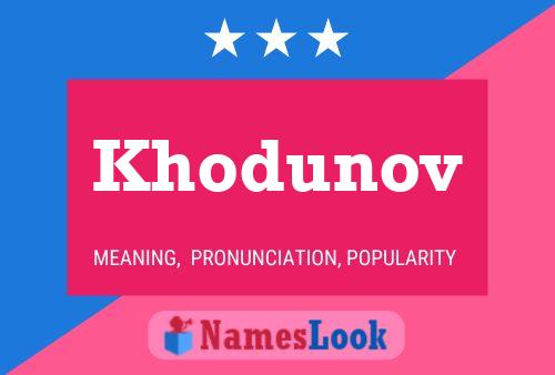 Khodunov Naam Poster