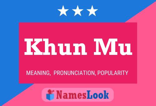 Khun Mu Naam Poster