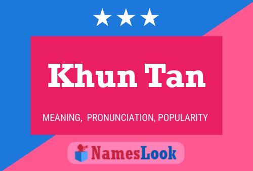 Khun Tan Naam Poster