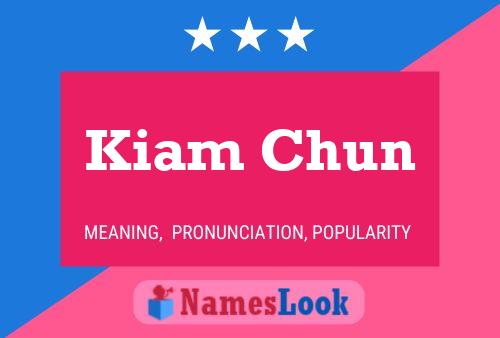 Kiam Chun Naam Poster