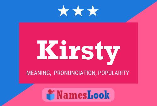 Kirsty Naam Poster