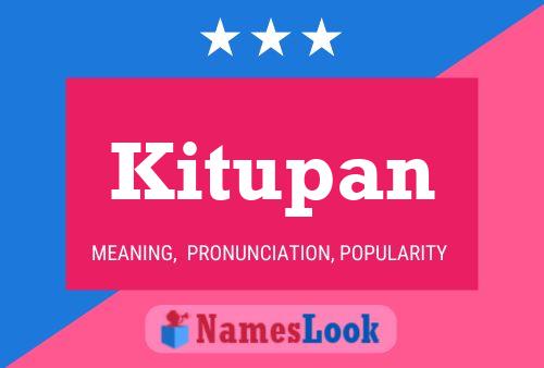 Kitupan Naam Poster