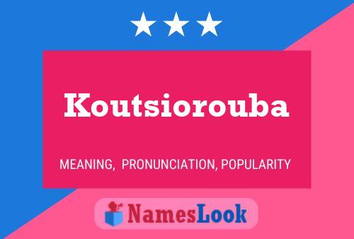 Koutsiorouba Naam Poster