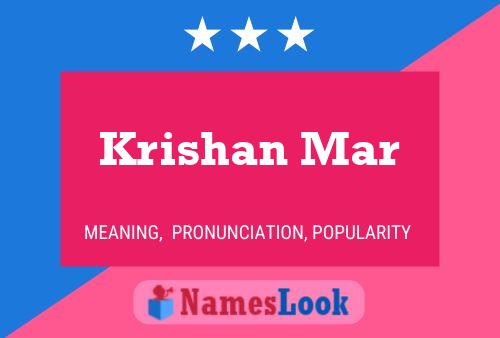 Krishan Mar Naam Poster