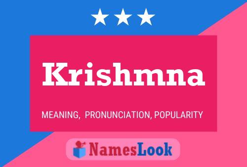 Krishmna Naam Poster