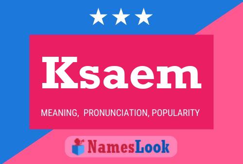 Ksaem Naam Poster