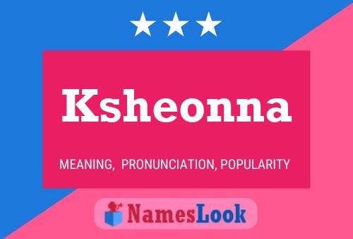 Ksheonna Naam Poster