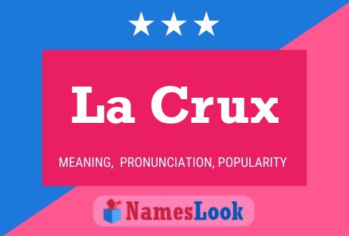 La Crux Naam Poster