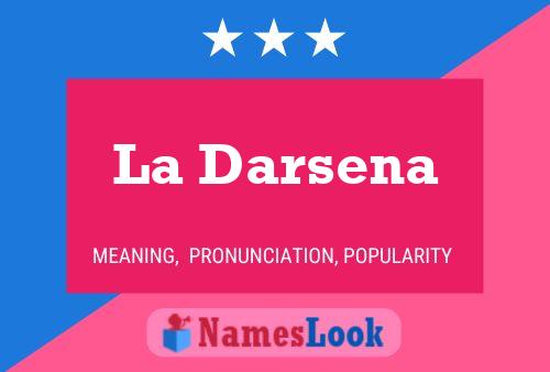 La Darsena Naam Poster