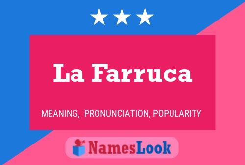 La Farruca Naam Poster