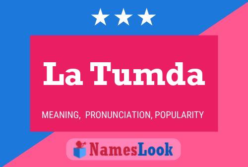 La Tumda Naam Poster