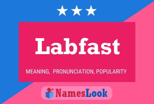 Labfast Naam Poster