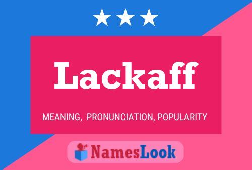 Lackaff Naam Poster