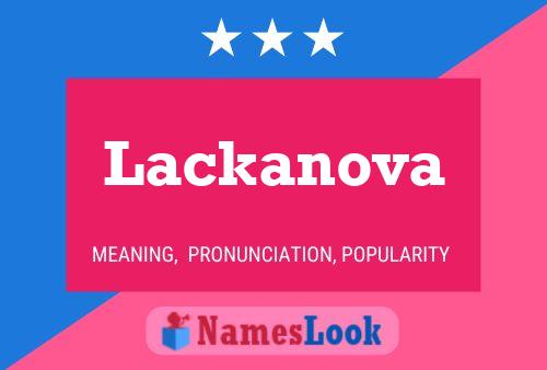 Lackanova Naam Poster