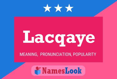 Lacqaye Naam Poster