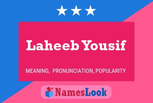 Laheeb Yousif Naam Poster