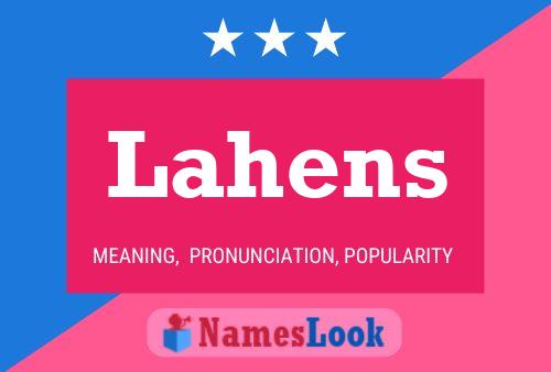 Lahens Naam Poster