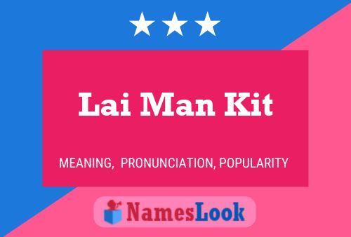 Lai Man Kit Naam Poster