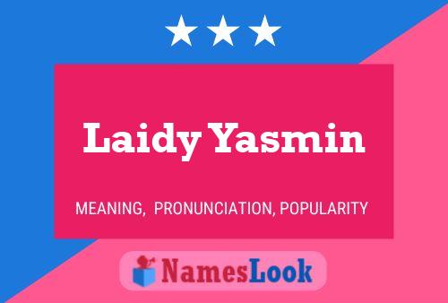 Laidy Yasmin Naam Poster