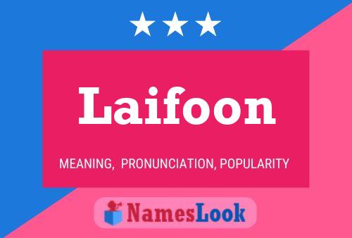 Laifoon Naam Poster