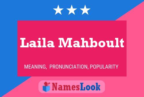 Laila Mahboult Naam Poster