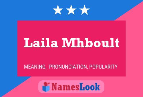 Laila Mhboult Naam Poster