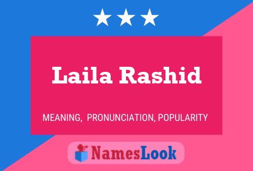 Laila Rashid Naam Poster