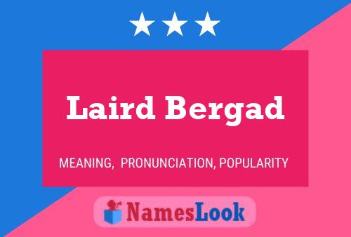 Laird Bergad Naam Poster