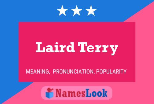 Laird Terry Naam Poster