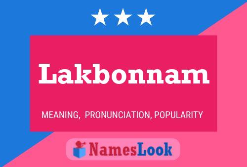 Lakbonnam Naam Poster