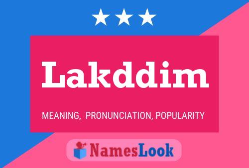 Lakddim Naam Poster