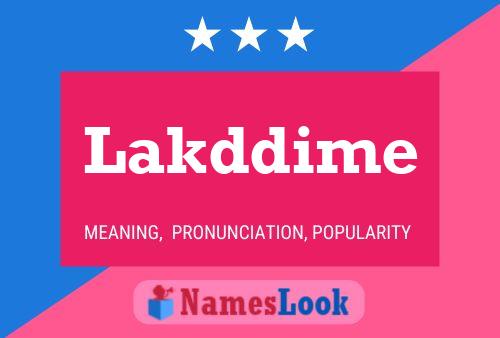 Lakddime Naam Poster